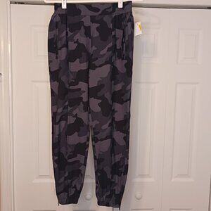 3/$18 or 5/$25 Never Not Hustling Black/Gray Track Pants Size Small
